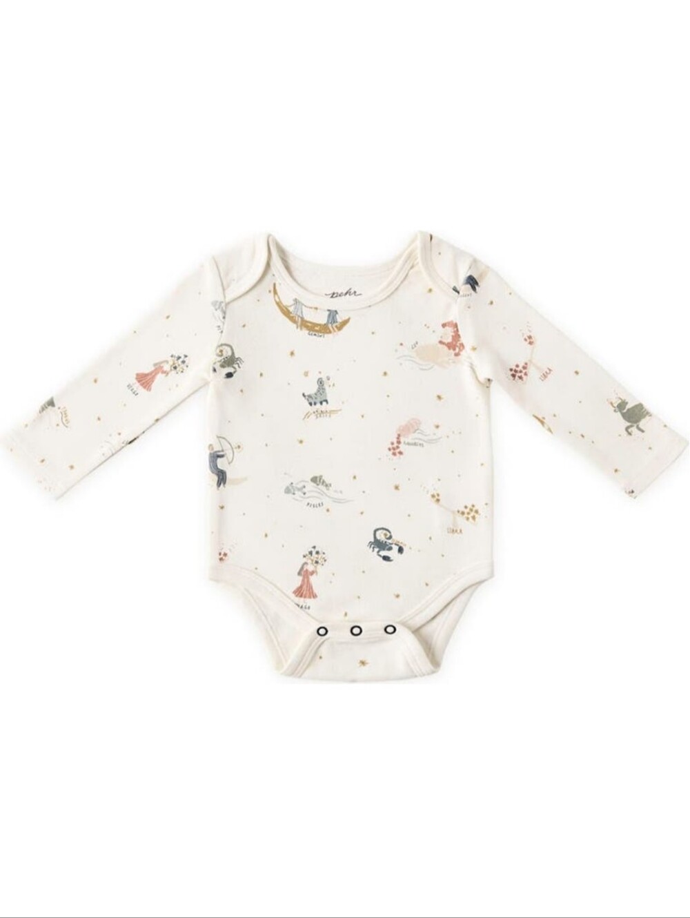 Pehr| Lap Shoulder One-Piece | Zodiac 3-6 | Months